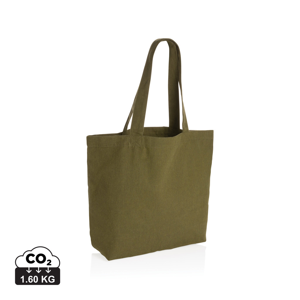 Sac shopping en toile personnalisable 240g - Impact Vert 